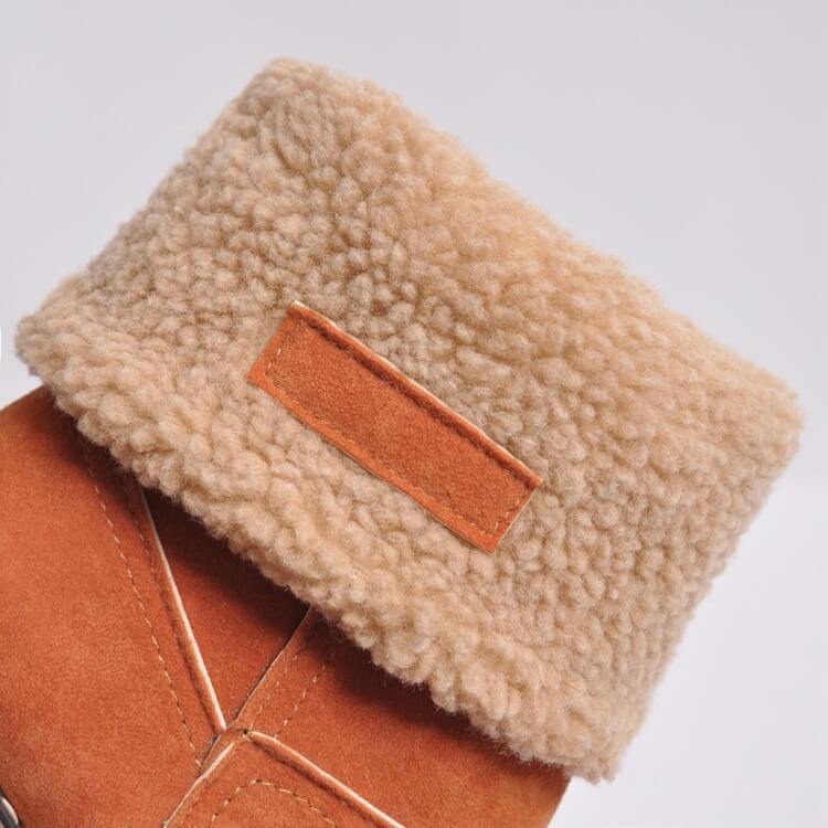 Botas de Nieve Cálidas con Forro de Piel Sintética - Elegantes y Cómodas