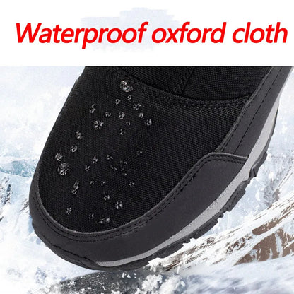 Botas de nieve de media caña - Botas cálidas de invierno