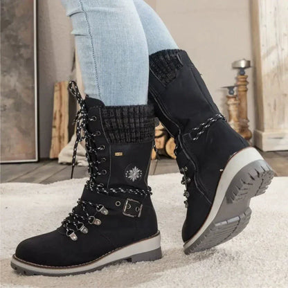 Botas de nieve impermeables y térmicas para mujer
