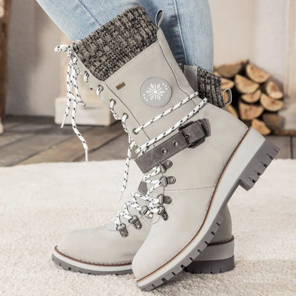 Botas de nieve impermeables y térmicas para mujer