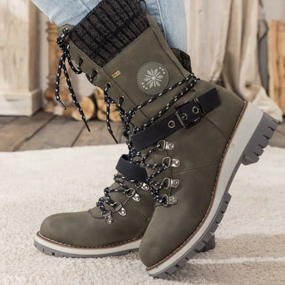 Botas de nieve impermeables y térmicas para mujer