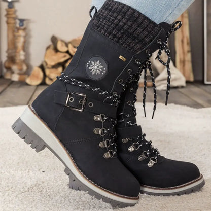 Botas de nieve impermeables y térmicas para mujer