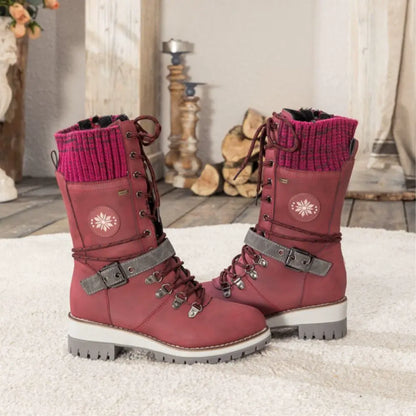 Botas de nieve impermeables y térmicas para mujer
