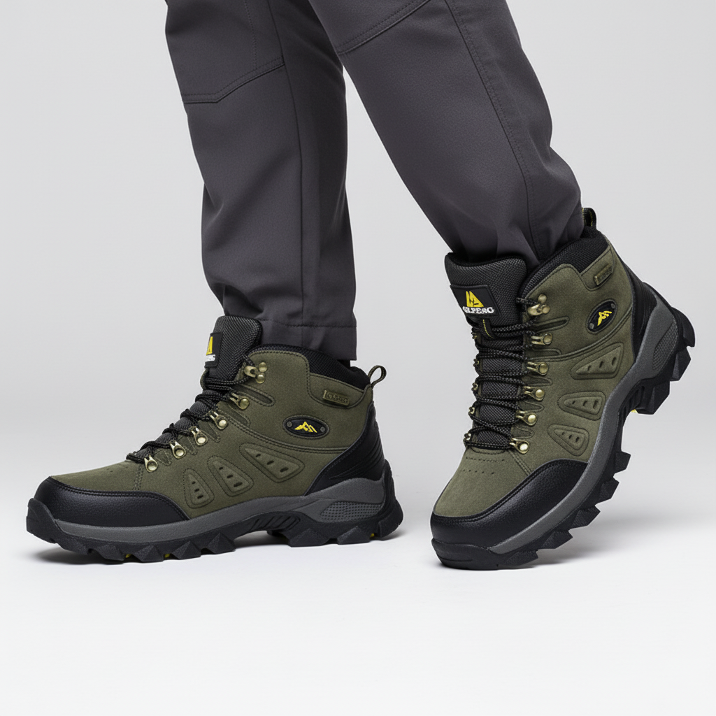 Botas de senderismo con protección alta para el tobillo