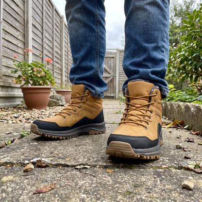 Botas de senderismo térmicas clásicas para hombre