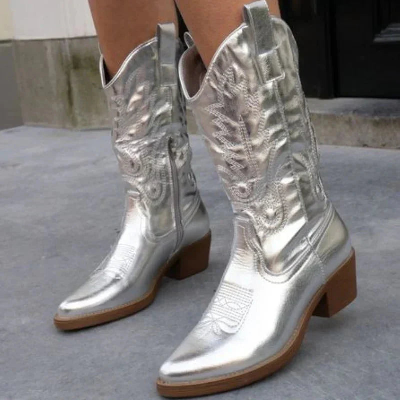 Botas de vaquero elegantes para mujer
