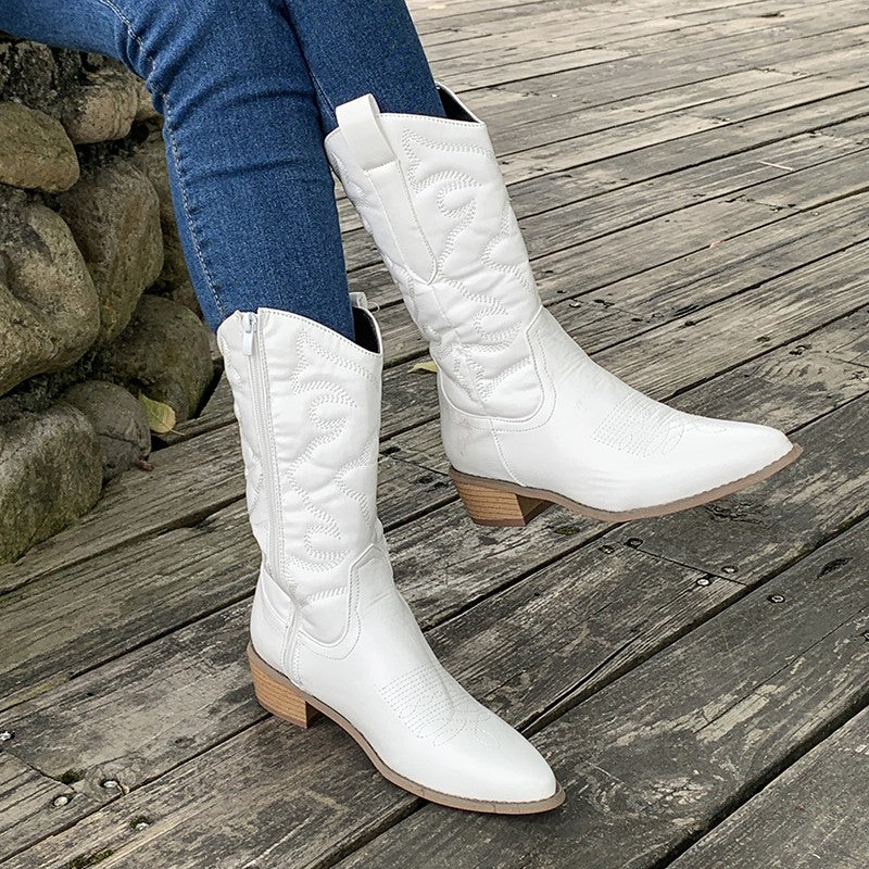 Botas de vaquero elegantes para mujer