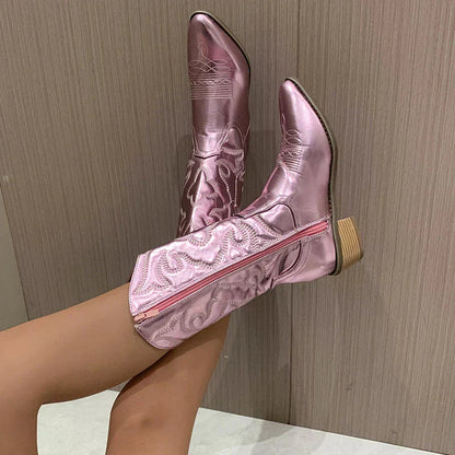 Botas de vaquero elegantes para mujer