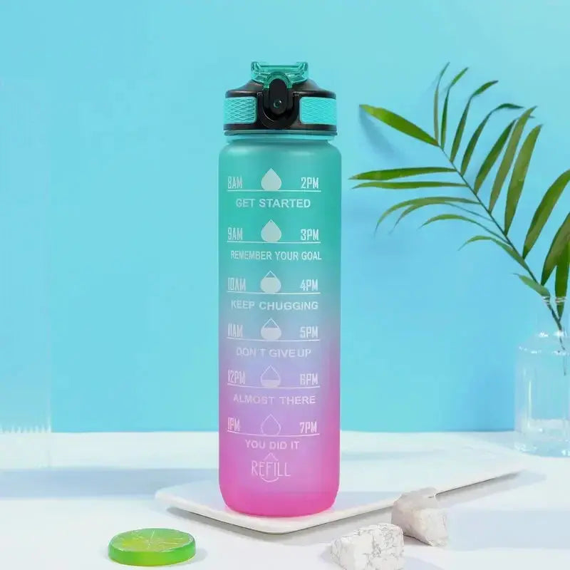 Botella de Agua de Motivación 1000ML