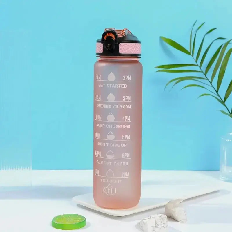 Botella de Agua de Motivación 1000ML