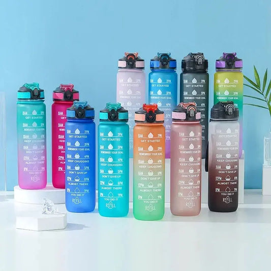 Botella de Agua de Motivación 1000ML