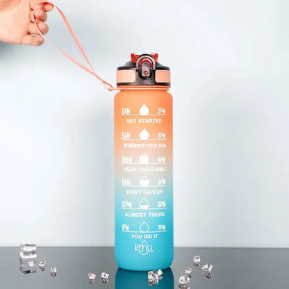 Botella de Agua de Motivación 1000ML