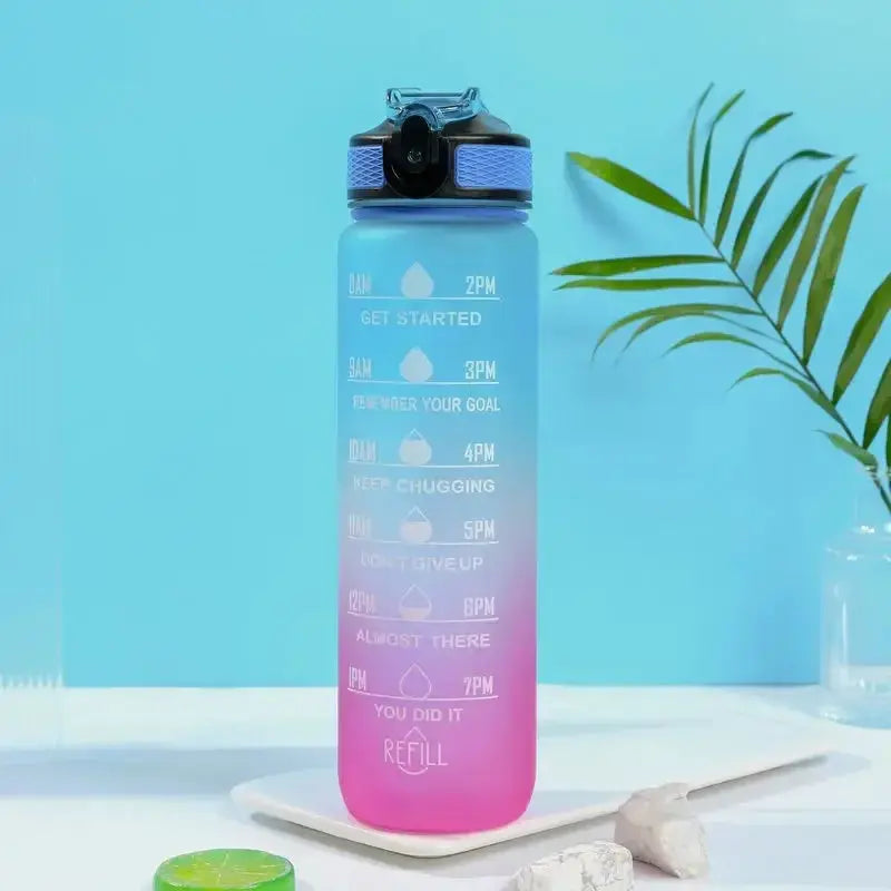 Botella de Agua de Motivación 1000ML