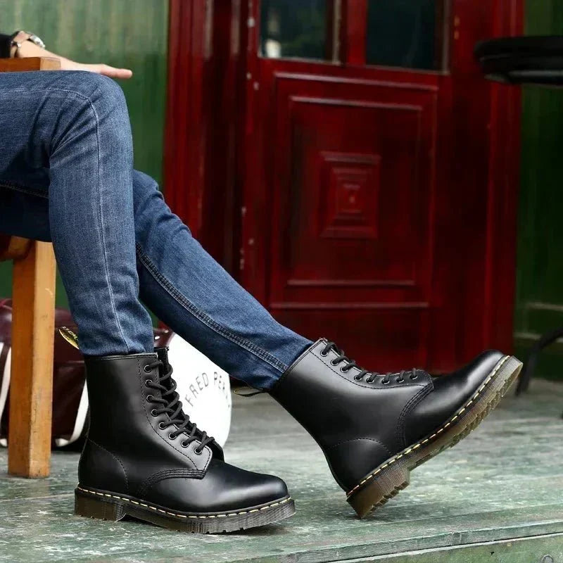 Botines clásicos de alta calidad de estilo británico