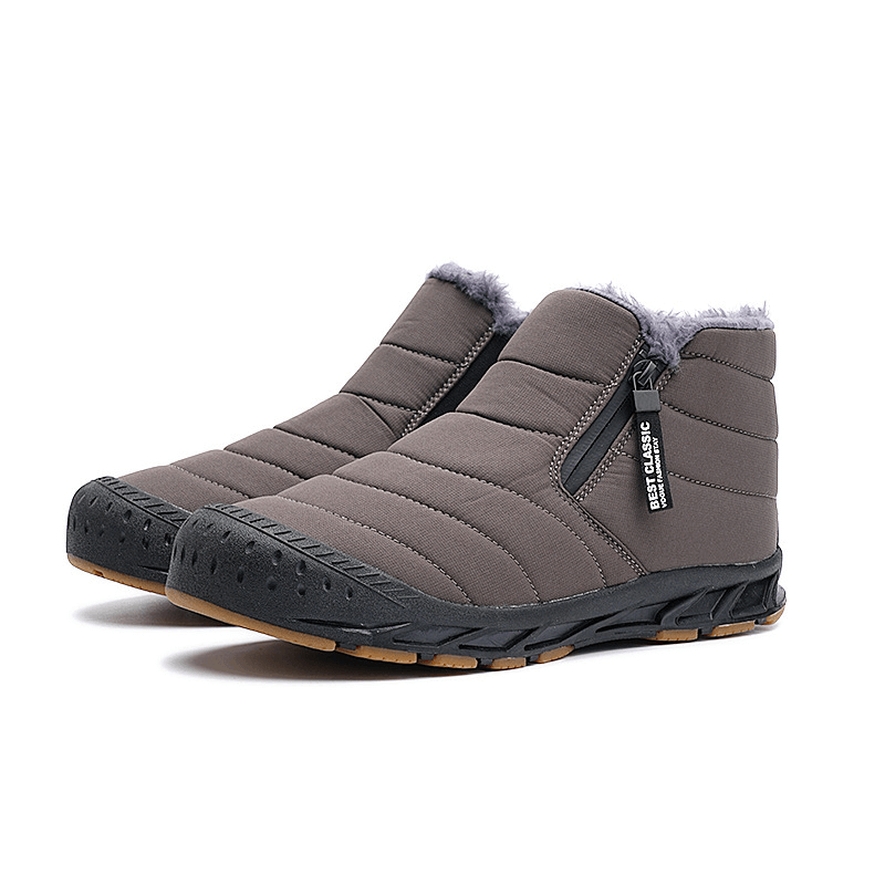 Botines de invierno impermeables para hombre y mujer