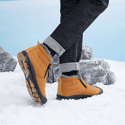 Botines de invierno impermeables para hombre y mujer