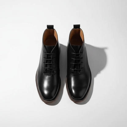 Botines de piel premium para hombre