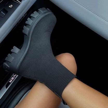 Botines tipo calcetín para mujer