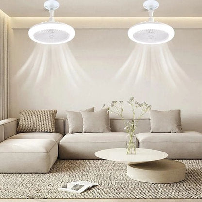 BREEZELIGHT – Ventilador de Techo con Portalámparas y Control Remoto