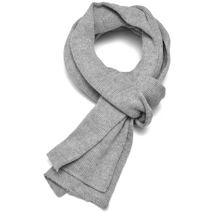 Bufanda de Invierno de Punto de Doble Capa Clásica para Hombres - Xander