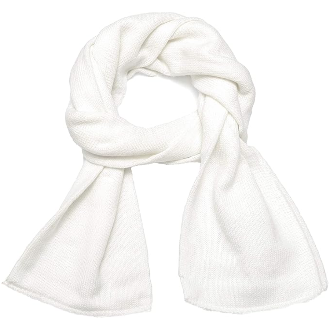 Bufanda de Invierno de Punto de Doble Capa Clásica para Hombres - Xander