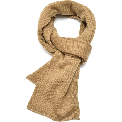 Bufanda de Invierno de Punto de Doble Capa Clásica para Hombres - Xander