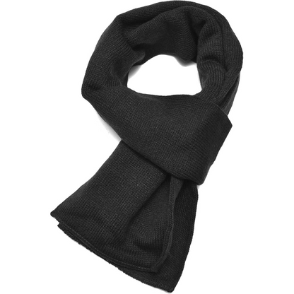 Bufanda de Invierno de Punto de Doble Capa Clásica para Hombres - Xander