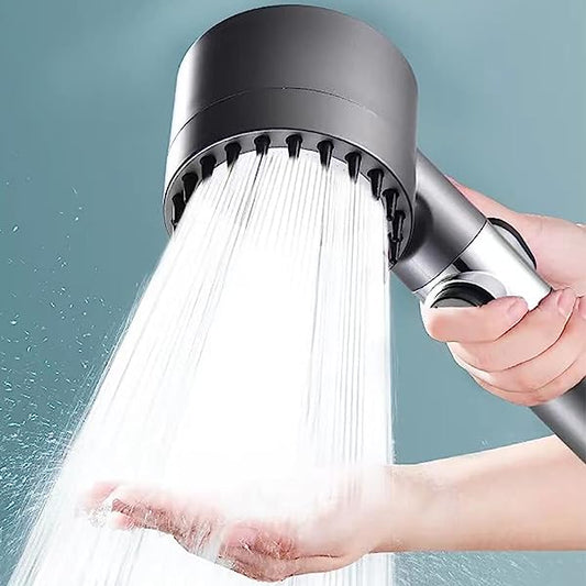 Cabezal de Ducha PowerSpray – Experiencia de Spa de Alta Presión – Ahorro de Agua y Filtro de 9 Capas