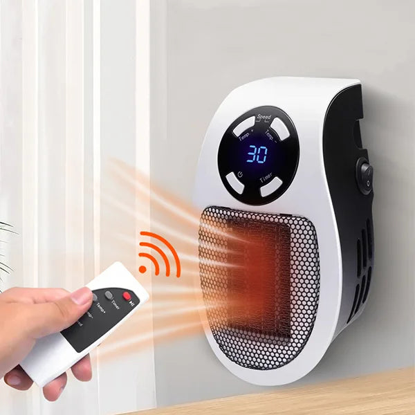 Calefactor eléctrico con mando a distancia
