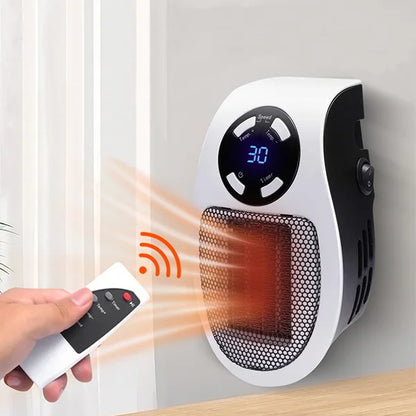 Calefactor eléctrico con mando a distancia