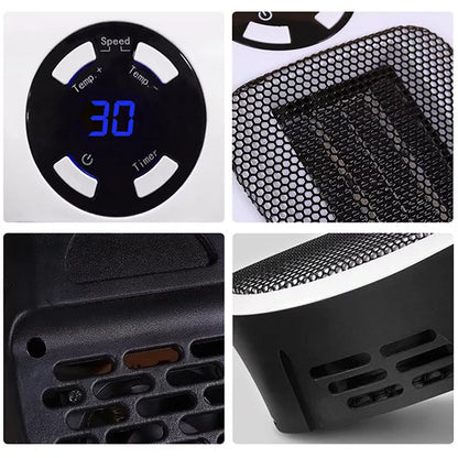 Calefactor eléctrico con mando a distancia
