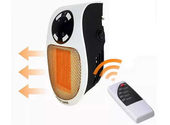 Calefactor eléctrico con mando a distancia
