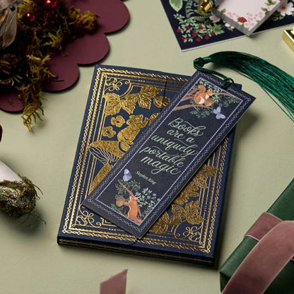 Calendario de Adviento con estampado invernal – 24 días de papelería y accesorios creativos