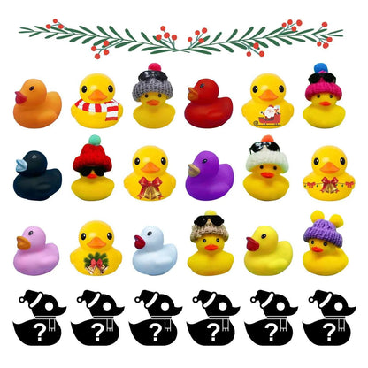 Calendario de Adviento con patitos de goma | Un mes lleno de sorpresas