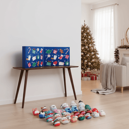 Calendario de adviento de 24 días 2026 con minifiguras Micromallow