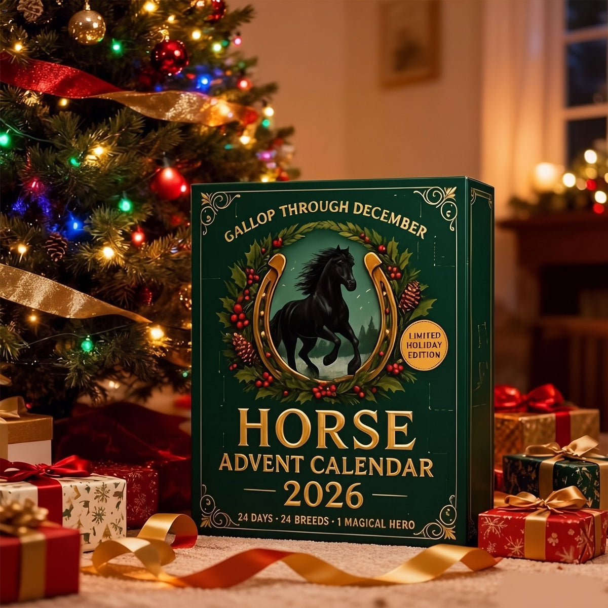 Calendario de Adviento de caballos 2026