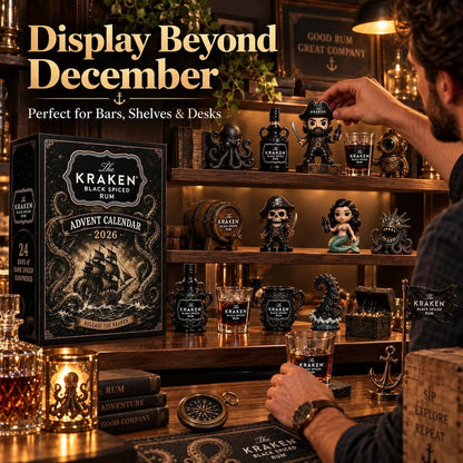 Calendario de Adviento de ron – Cuenta atrás navideña de 24 días con minibotellas