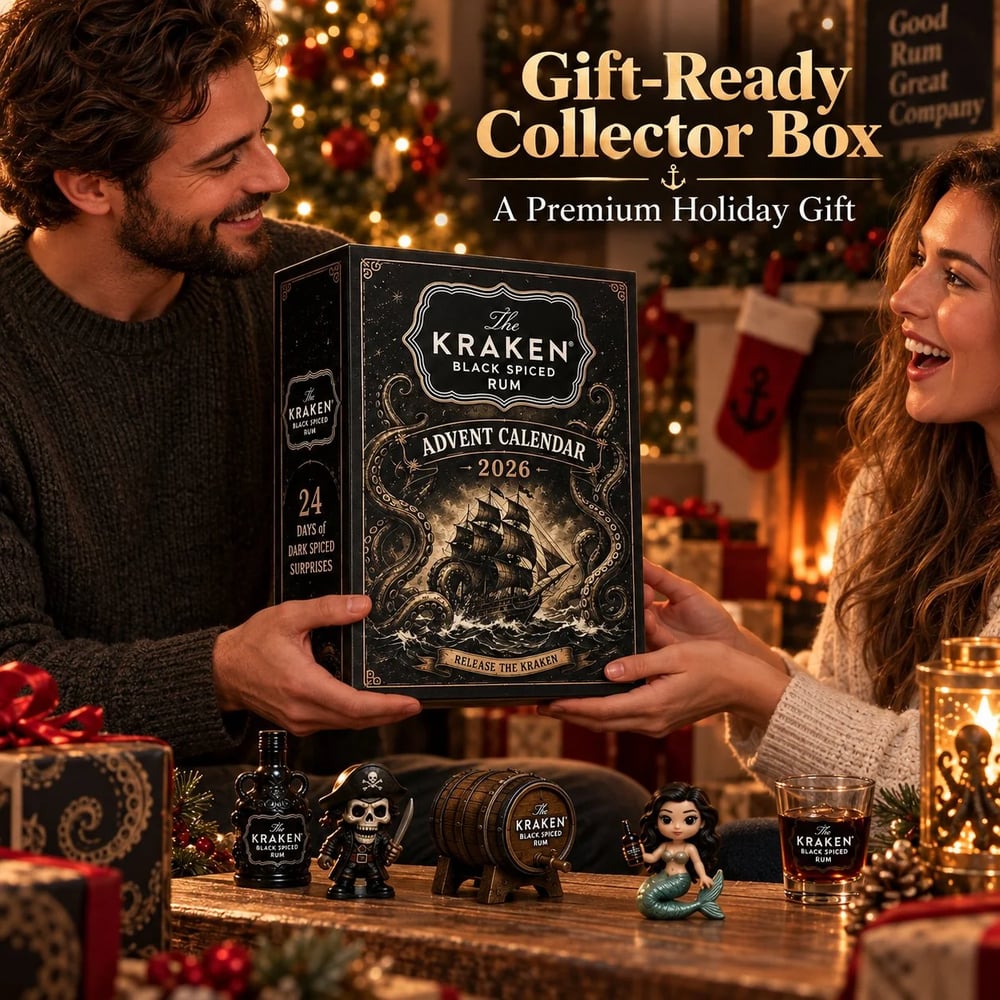 Calendario de Adviento de ron – Cuenta atrás navideña de 24 días con minibotellas