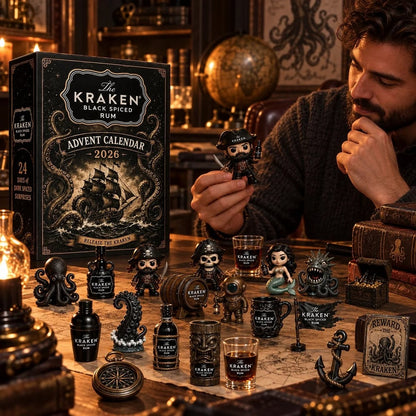 Calendario de Adviento de ron – Cuenta atrás navideña de 24 días con minibotellas