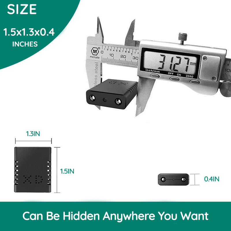 Cámara de seguridad HD discreta con audio