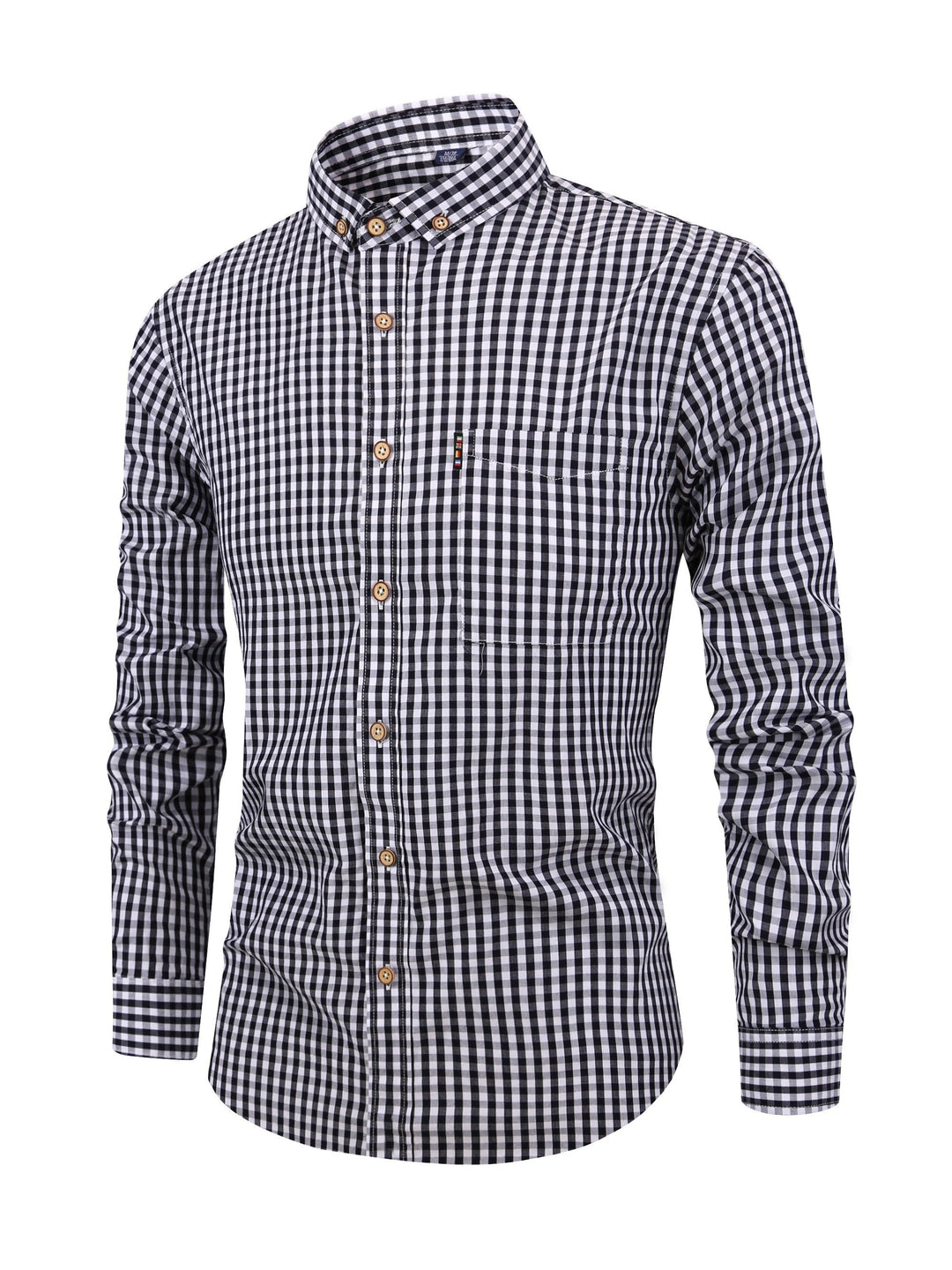 Camisa de cuadros para hombre con ajuste cómodo – Jules
