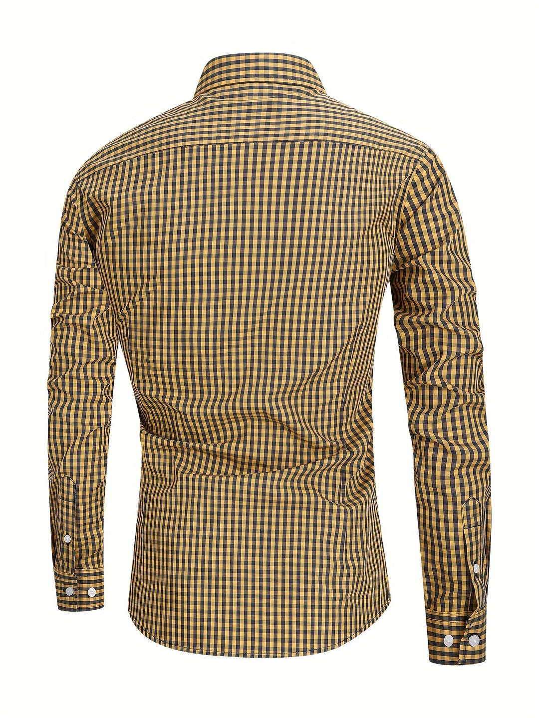 Camisa de cuadros para hombre con ajuste cómodo – Jules