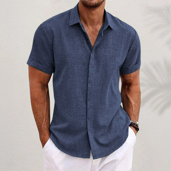 Camisa de manga corta para hombre