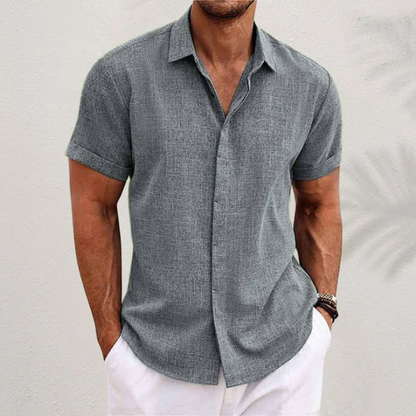 Camisa de manga corta para hombre