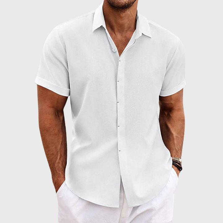 Camisa de manga corta para hombre
