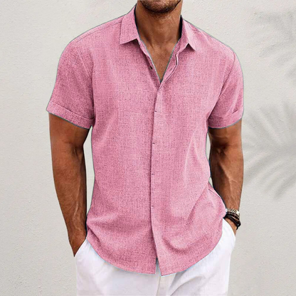 Camisa de manga corta para hombre