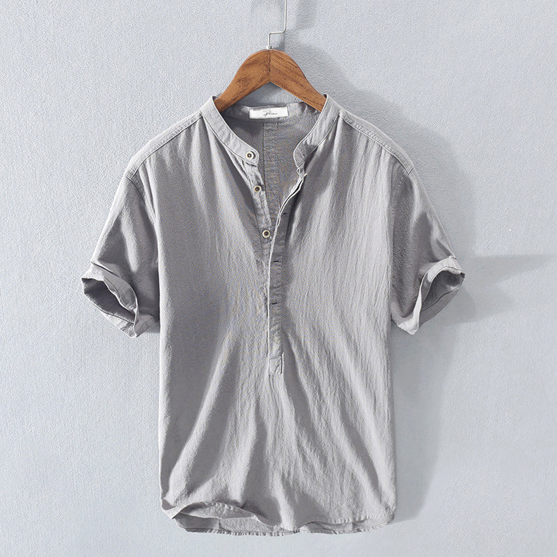 Camisa transpirable de verano para hombre