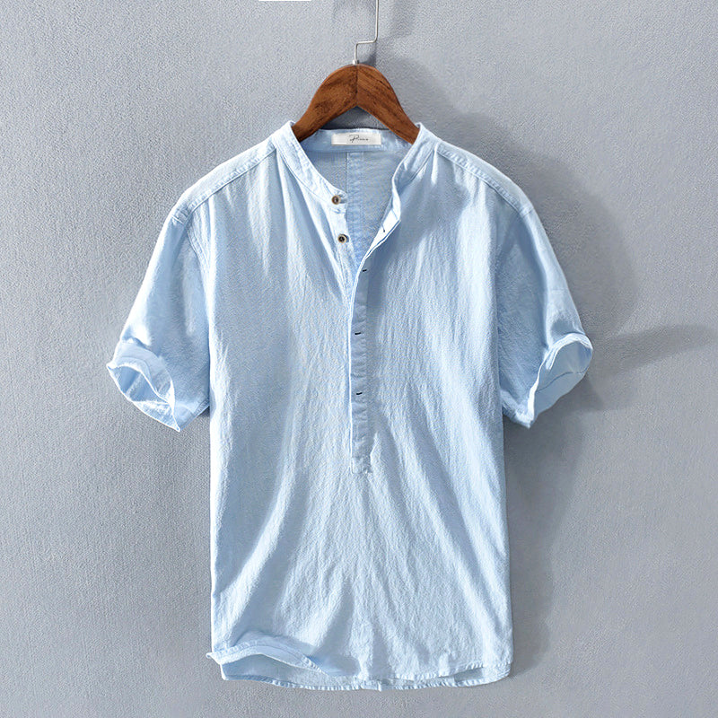 Camisa transpirable de verano para hombre