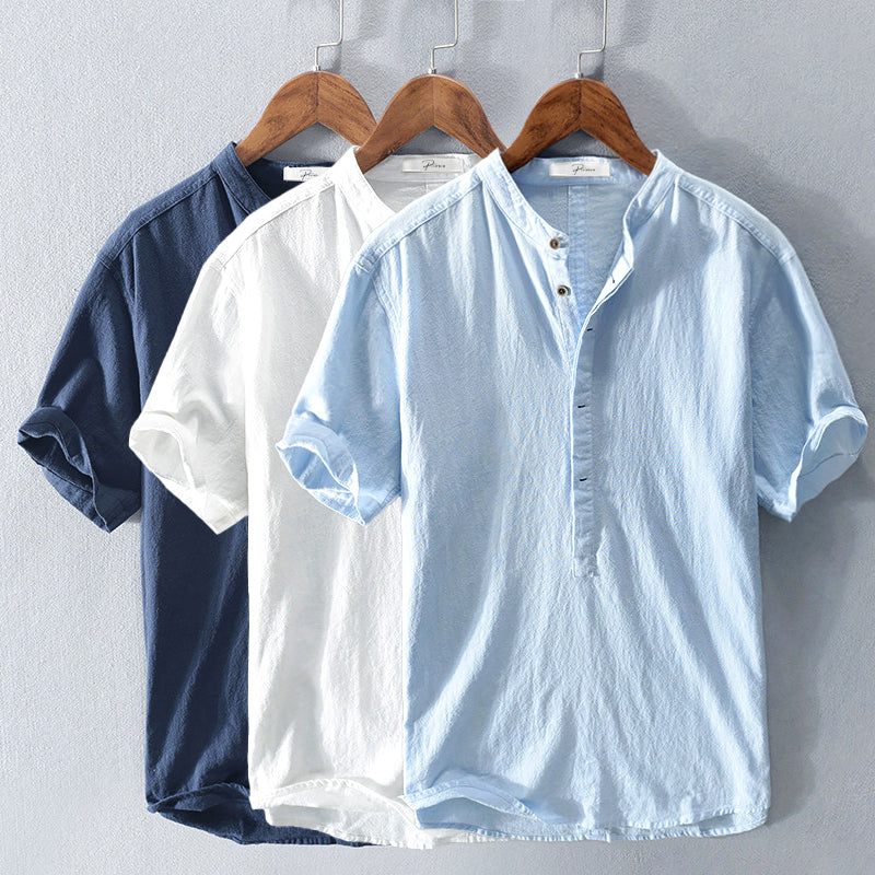 Camisa transpirable de verano para hombre