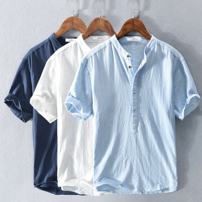 Camisa transpirable de verano para hombre